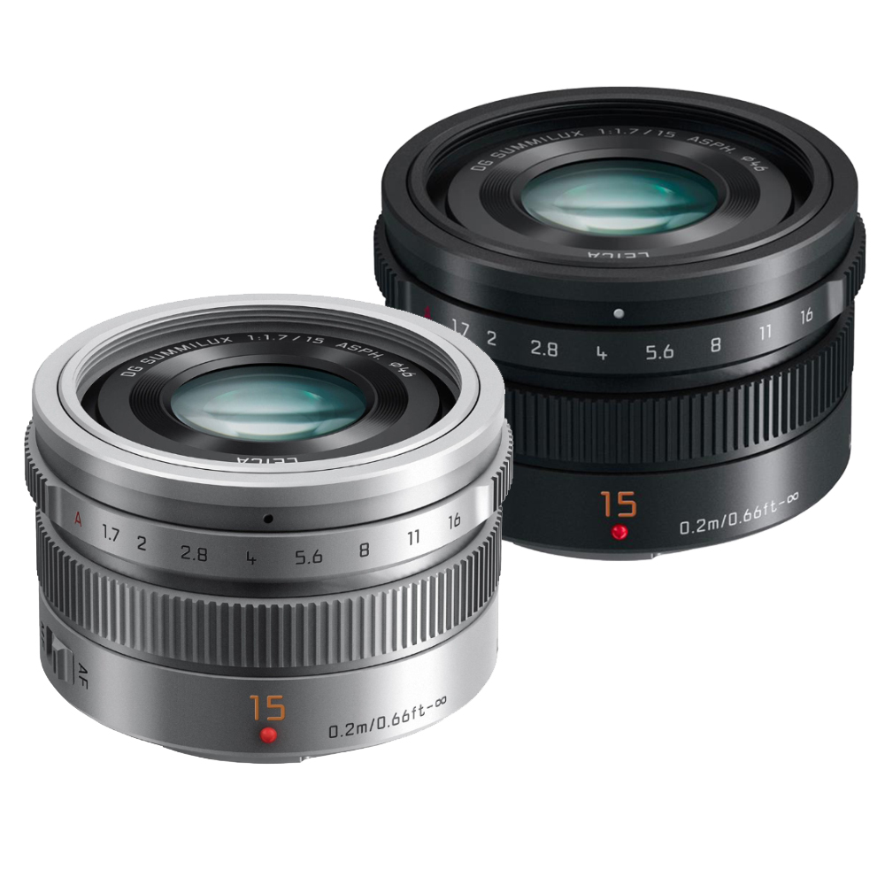 Panasonic 國際牌】LEICA DG 15mm F1.7 大光圈定焦鏡頭公司貨－小樹購