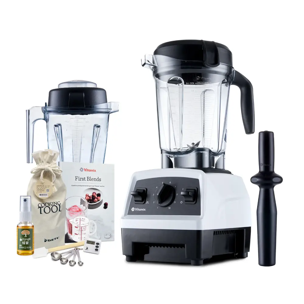 美國Vitamix】E320 Explorian探索者全食物調理機送1.4L容杯+工具組白色 