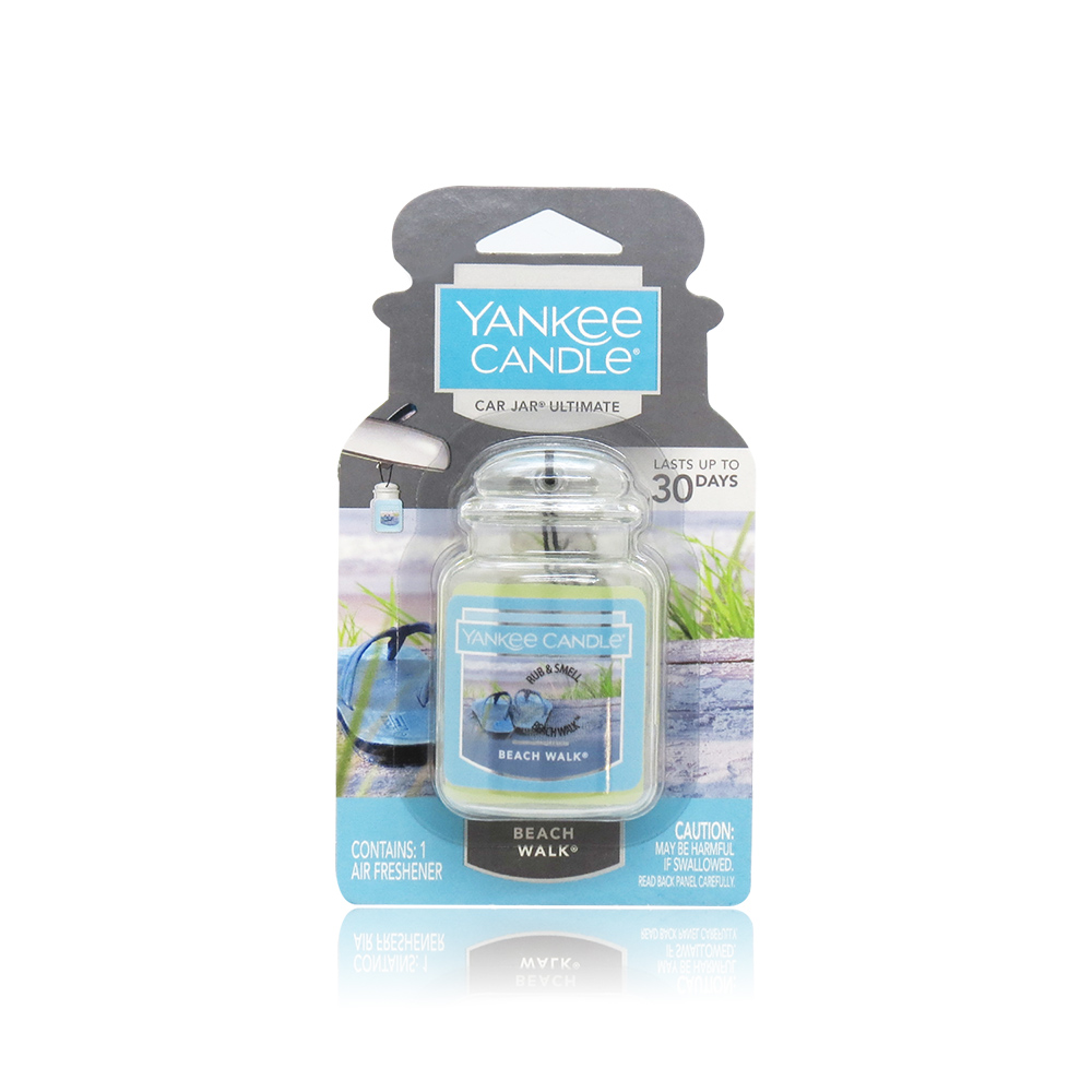 Yankee Candle Car Jar Ult車用 室內芳香劑吊飾海灘漫步beach Walk 小樹購