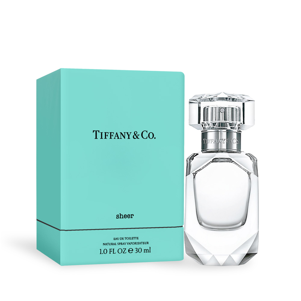 Tiffany & co.】sheer 同名晶淬女性淡香水(30ml) EDT-國際航空版－小樹購