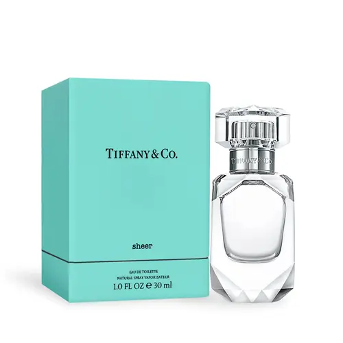 【Tiffany & co.】sheer 同名晶淬女性淡香水(30ml) EDT-國際