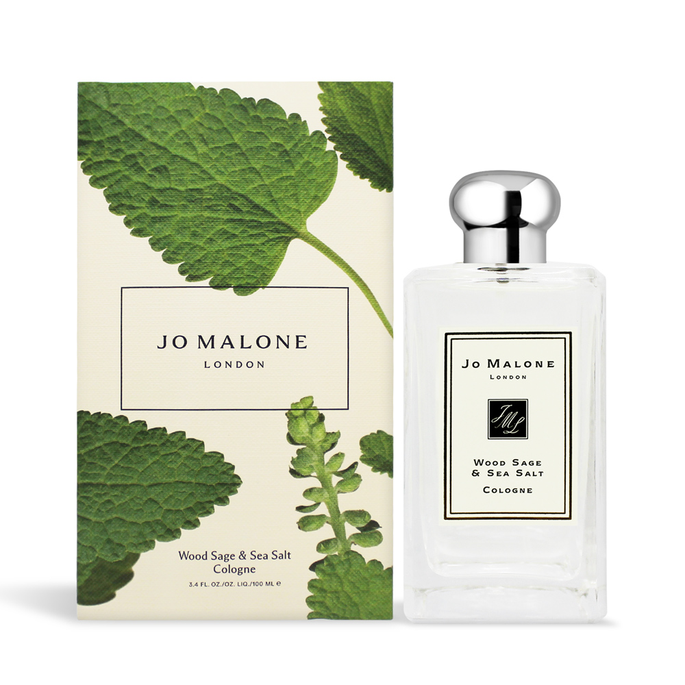 Jo Malone 鼠尾草與海鹽香水 100ml 手繪花盒限量包裝版 國際航空版小樹購