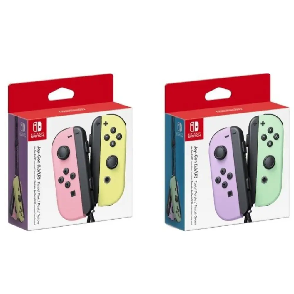 Nintendo 任天堂】Switch 原廠Joy-con 控制器左右手把(紫綠/粉黃)－小樹購
