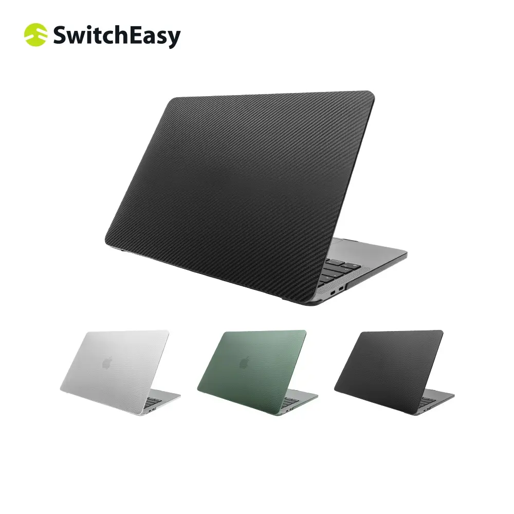 SwitchEasy】Touch MacBook Air 13.6吋防刮輕薄止滑刻紋觸感筆電保護殼